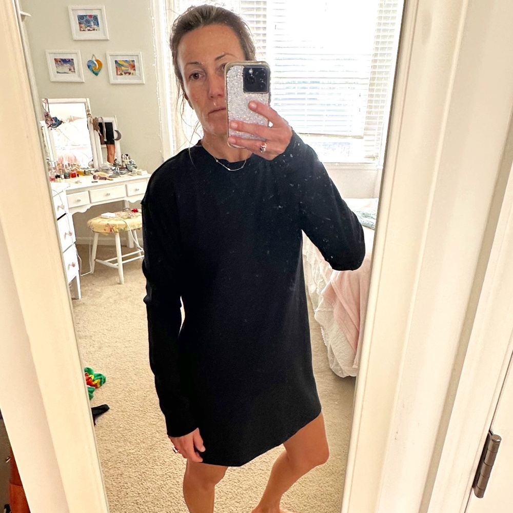 Normal Brand Size Small Black Cotton + Spandex Dress